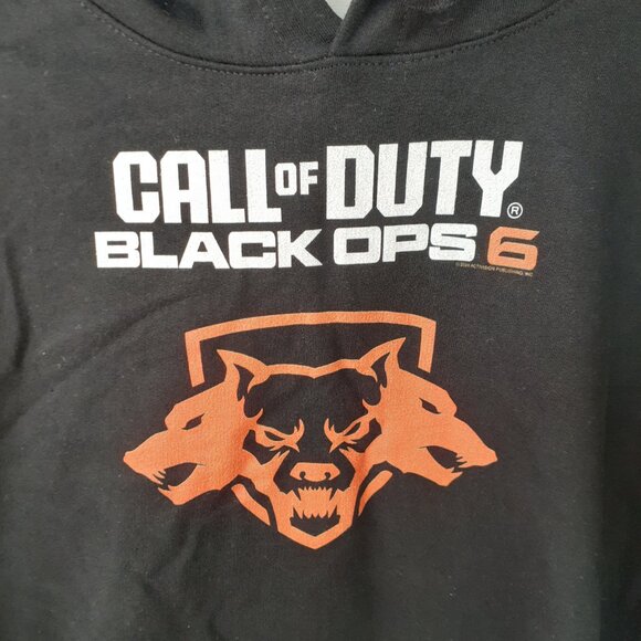 New Call of Duty Black Ops 6 Cerberus Black Pullover Hoodie - Picture 3 of 6
